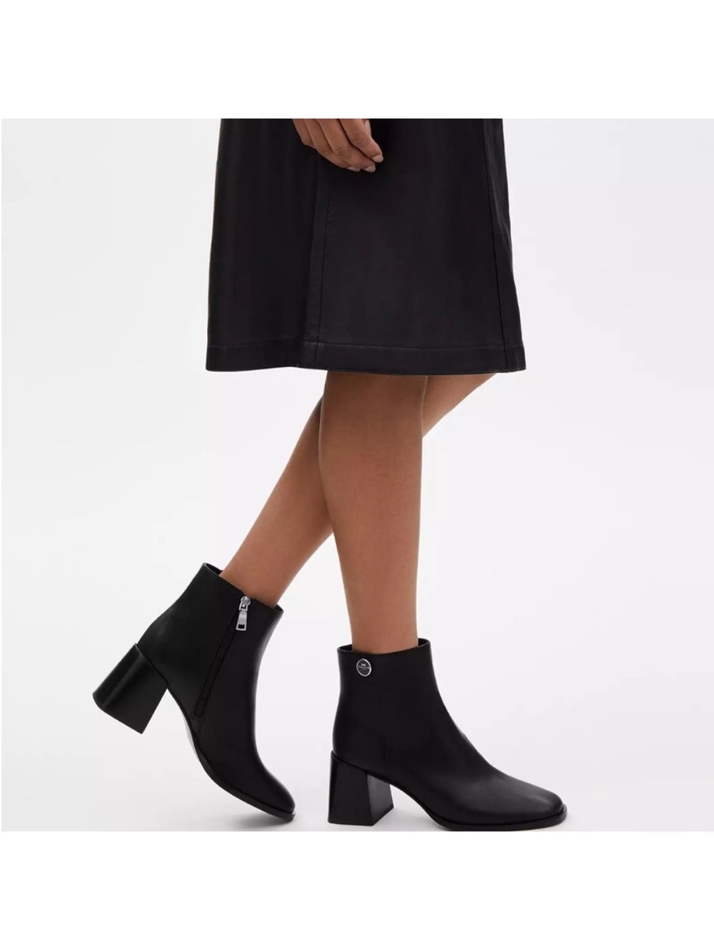 Coach Shana Leather Bootie